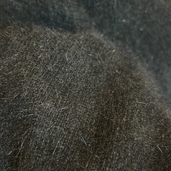 Rafaella Women’s turtleneck long sweater angora rabbit hair wool and nylon Small - Picture 6 of 17